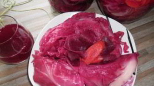 гурийская капуста со свеклой