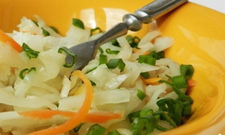 Рецепт капусты маринованной быстрой с чеснокома