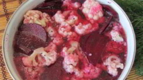 маринованная цветная капуста по-армянски