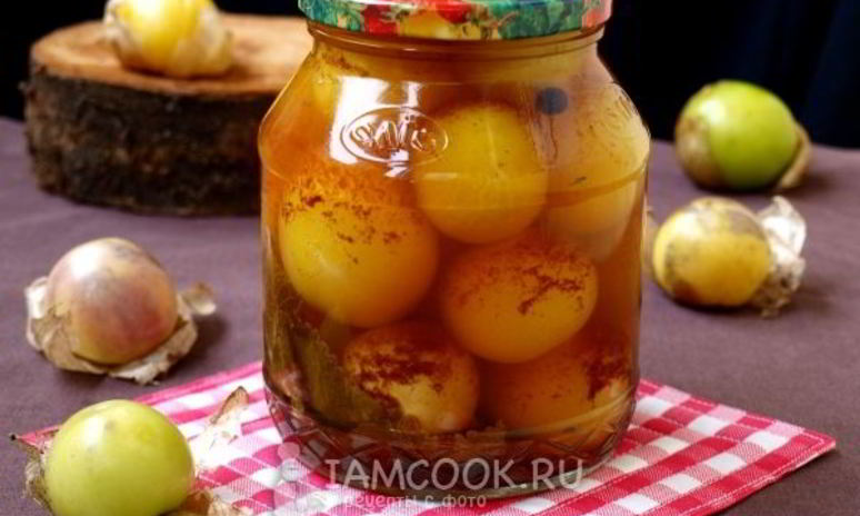 Рецепт маринованного физалиса