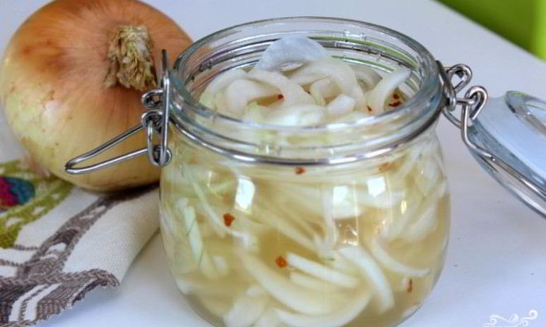 Рецепт маринованного лука в уксусе