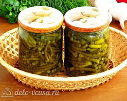 Маринованные чесночные стрелки