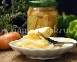 Маринованные кабачки с кетчупом Чили