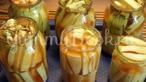 маринованные кабачки с кетчупом чили