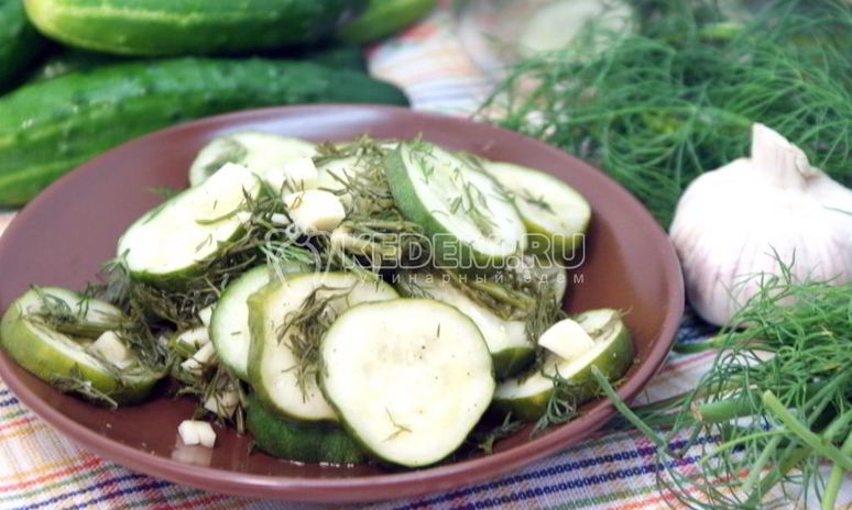Рецепт маринованных огурчиков быстрых