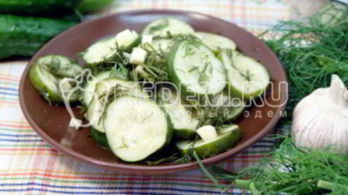 маринованные огурчики быстрые