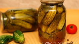 Маринованные огурцы с кетчупом