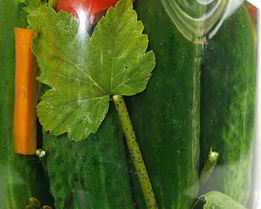 Маринованные огурцы
