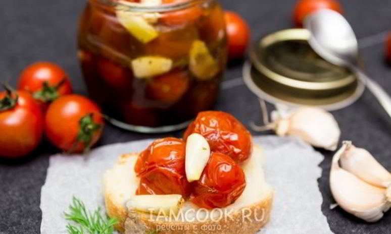 Рецепт маринованных помидоров черри