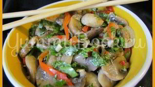 Маринованные шампиньоны Чудо