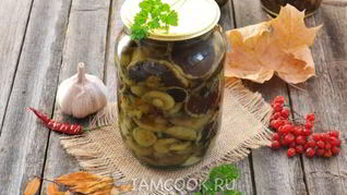 Моховики маринованные