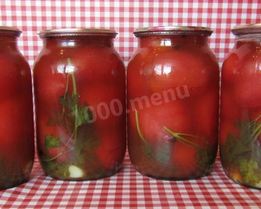 Помидоры маринованные в кетчупе Чили на зиму