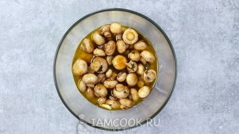 шампиньоны, маринованные без уксуса