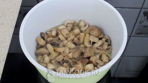 шампиньоны, маринованные в лимонном соке и коньяке