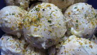 Шампиньоны маринованные в майонезе