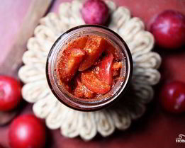 Сливы, маринованные без закатки