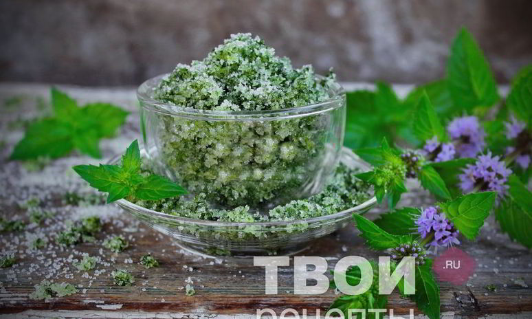 Рецепт мятного сахара на зиму