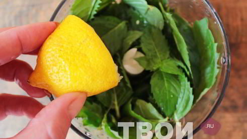 мятный сахар на зиму