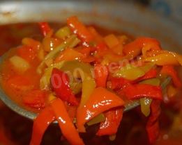 Перец в соке на зиму