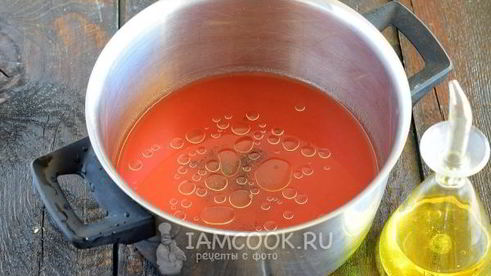 перец в томатном соке на зиму