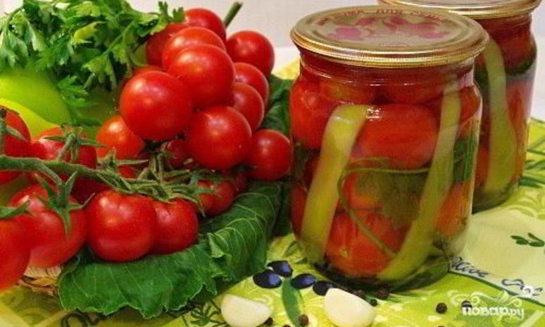 Рецепт помидоров черри на зиму