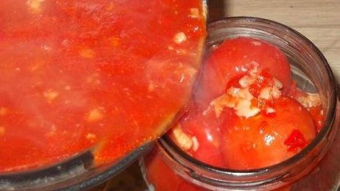 помидоры в собственном соку на зиму