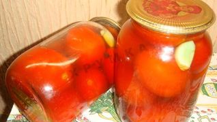 Помидоры в яблочном соке на зиму