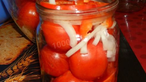 помидоры в желе на зиму простой