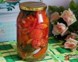 Помидоры в желе на зиму