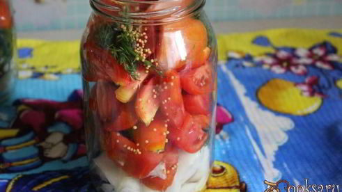 помидоры в желе на зиму