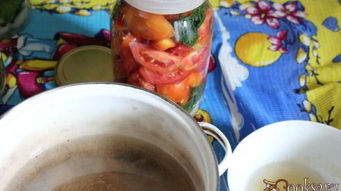 помидоры в желе на зиму