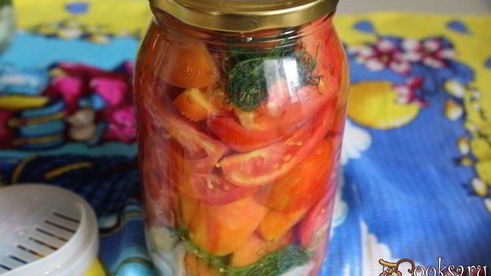 помидоры в желе на зиму
