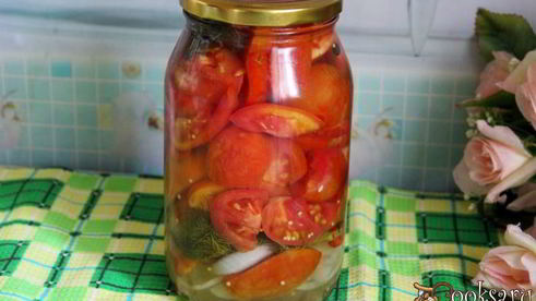 помидоры в желе на зиму