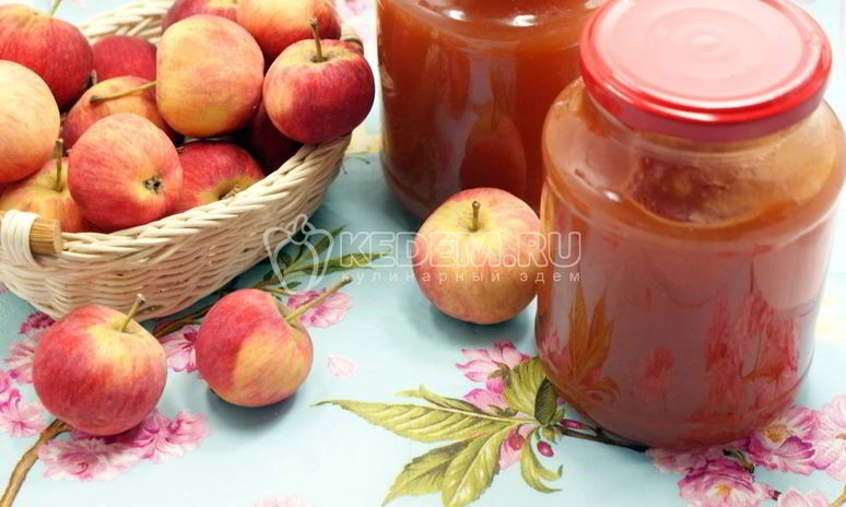 Рецепт повидла из яблок