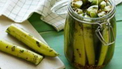 быстрые малосольные огурчики