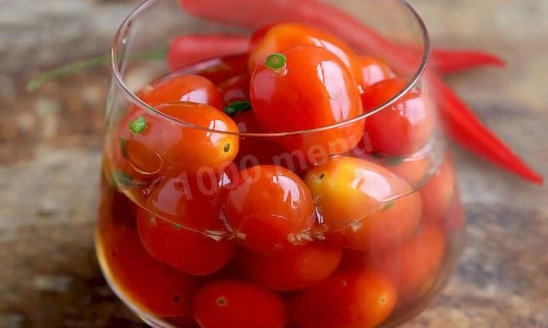 Рецепт быстрых малосольных помидоров