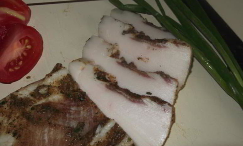 Рецепт домашнего соленого сала по-быстрому