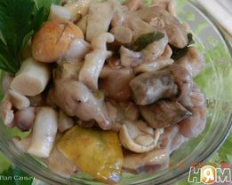 Грибы соленые домашние