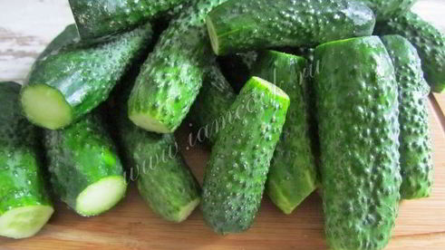 хрустящие малосольные огурцы