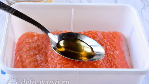 малосоленая семга