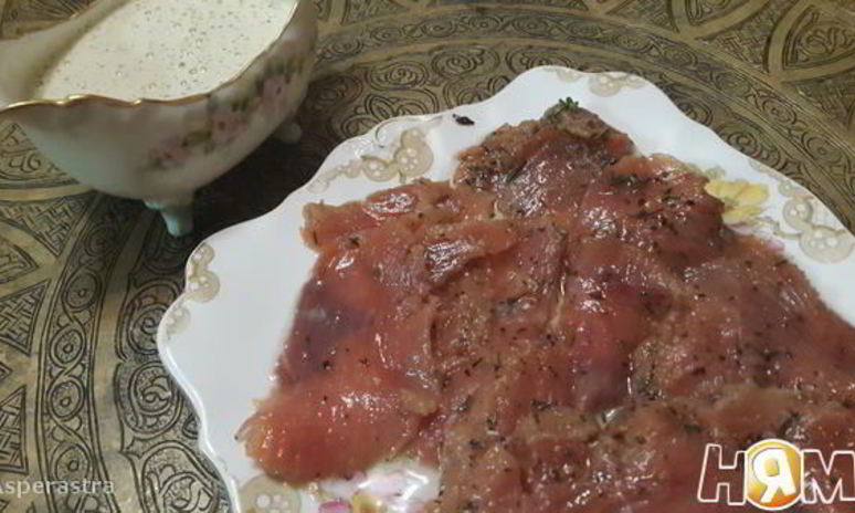 Рецепт малосоленого лосося по-скандинавски