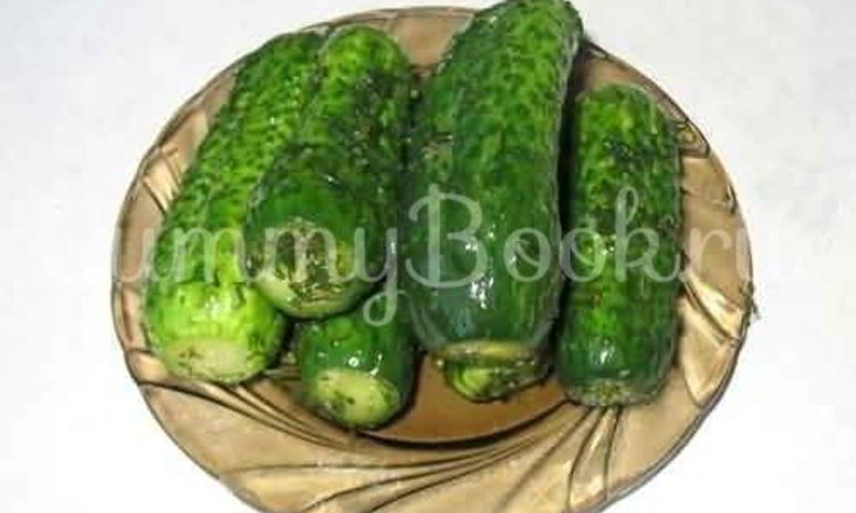 Рецепт малосольных огурчиков без рассола