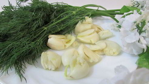 малосольные огурчики в минеральной воде