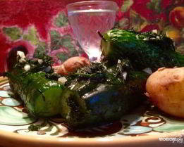 Малосольные огурчики в пакете