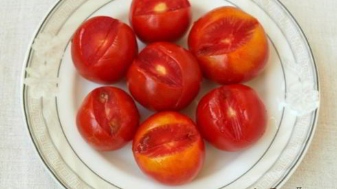 малосольные помидоры в пакете