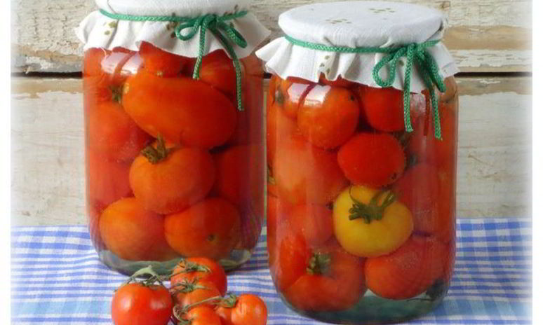 Рецепт помидоров консервированных без уксуса