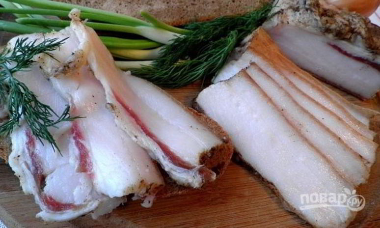 Рецепт сала по-домашнему