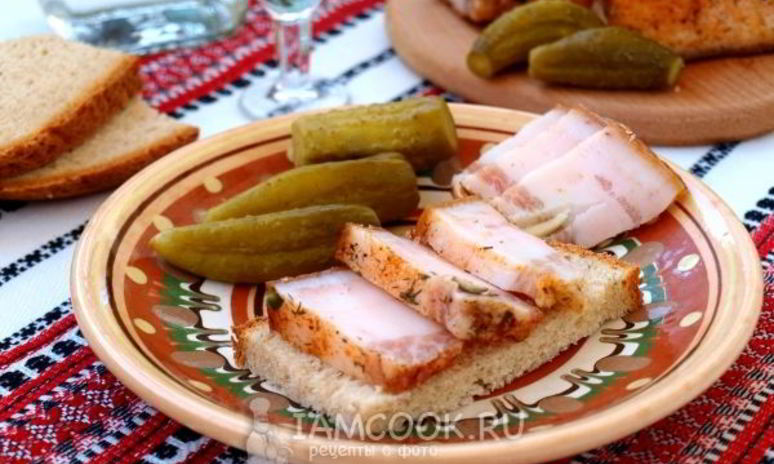 Рецепт сала по-украински