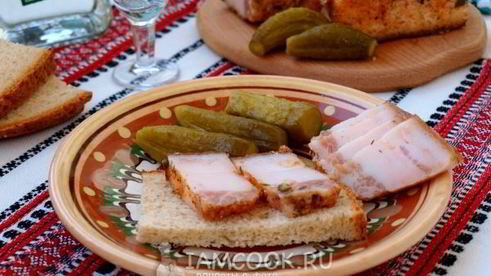 сало по-украински