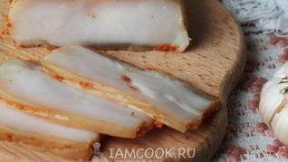 Сало соленое по-домашнему